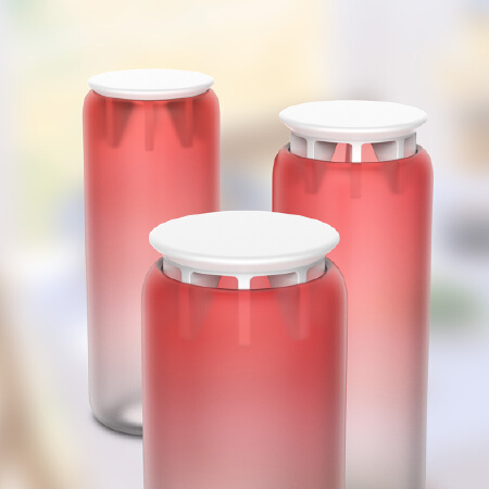 外观设计方案：它有它的色彩调味瓶