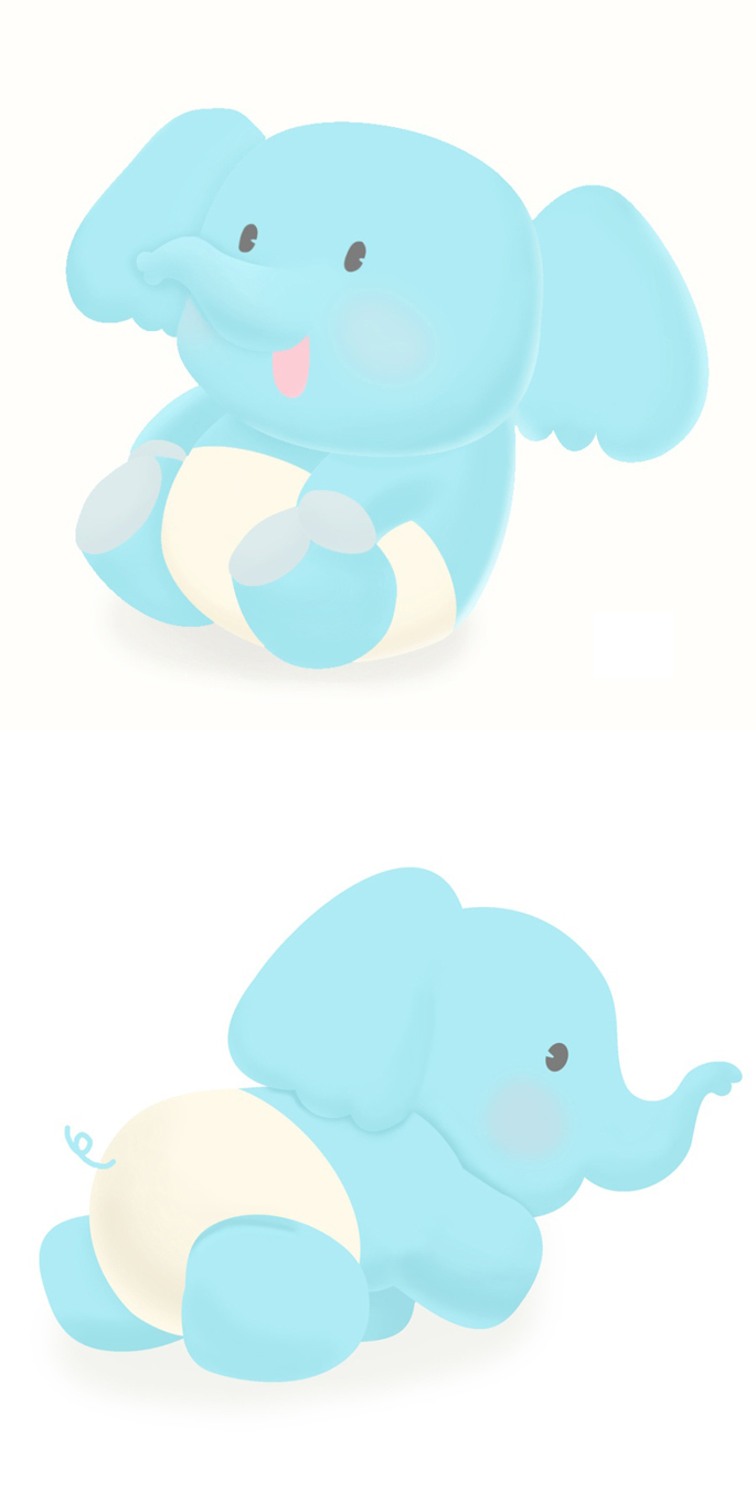 纸尿裤吉祥物设计