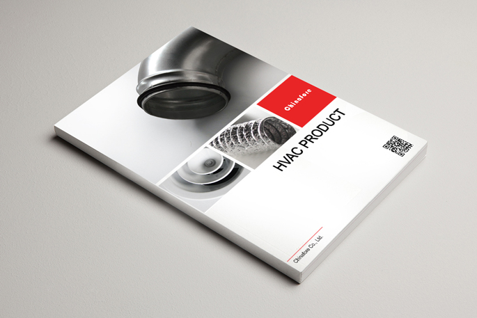 浙江双花制冷设备公司展会画册设计