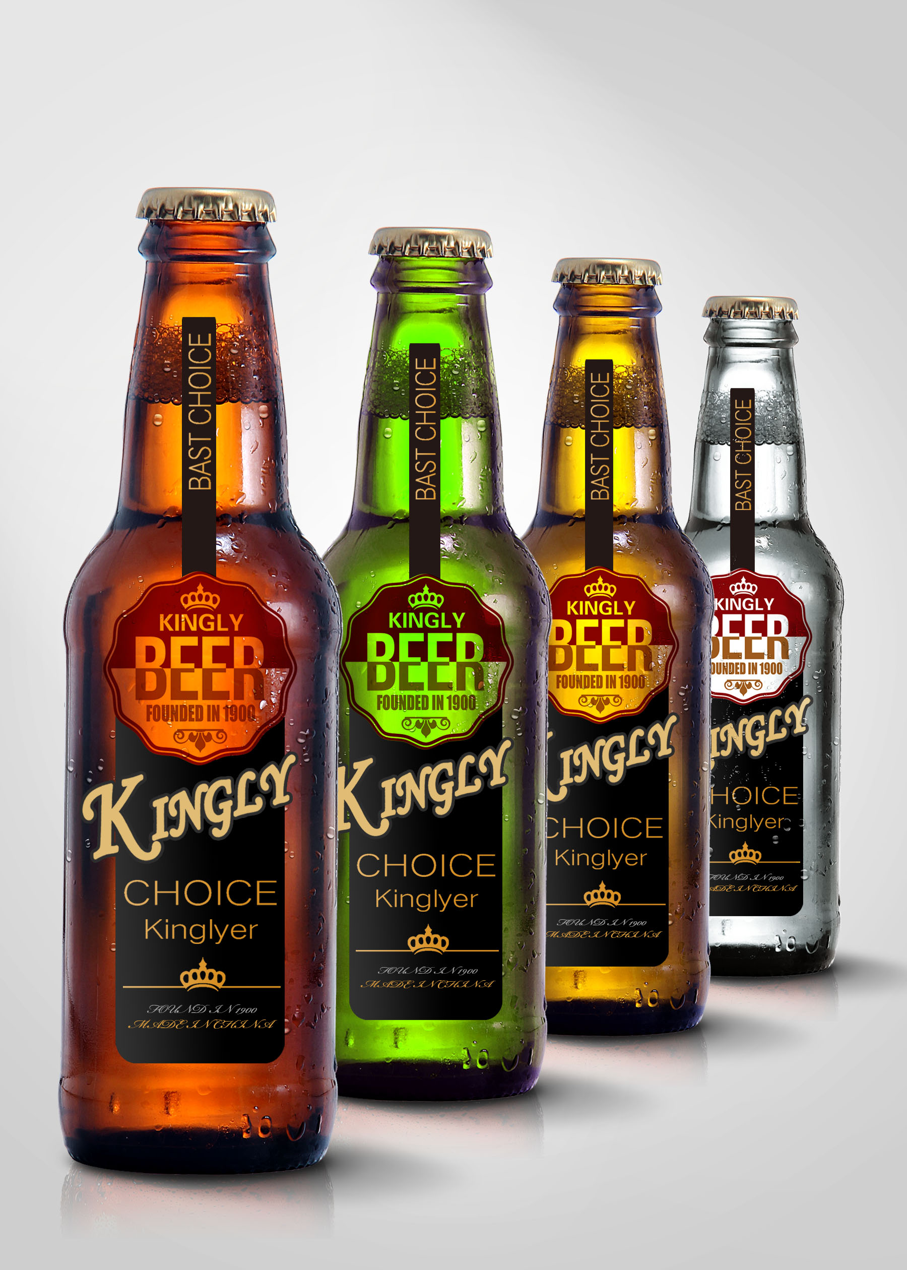 品牌啤酒logo设计