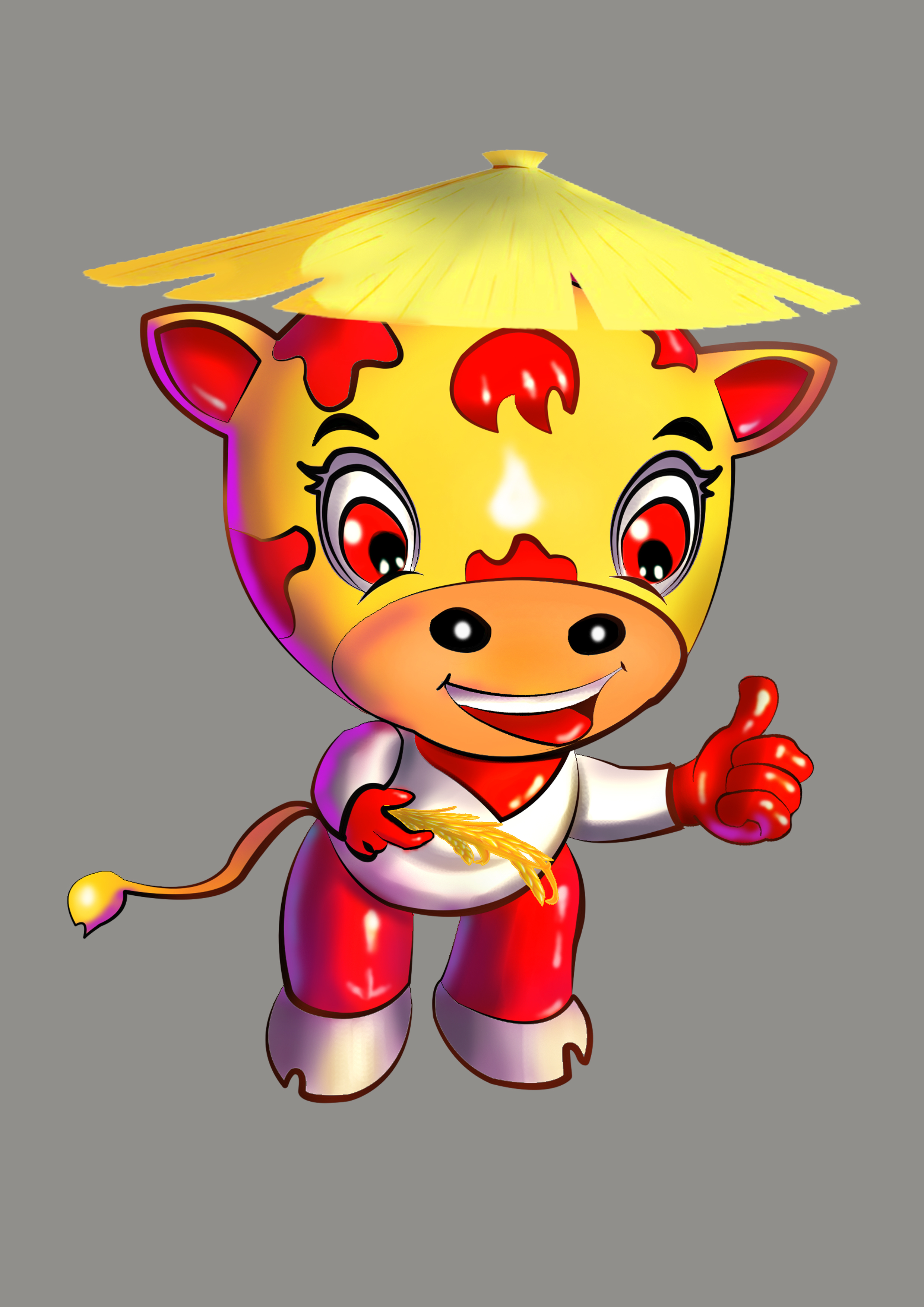 稿件详情 企业吉祥物设计_商标/vi设计_一品威客网