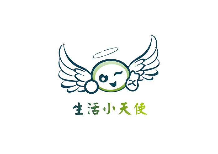 小天使图文商标设计-logo设计-一品威客网
