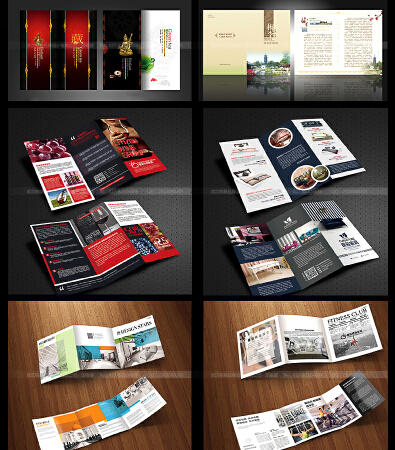 高端画册DM宣传单印刷/logo海报/彩页/包装/三折页/平面设计