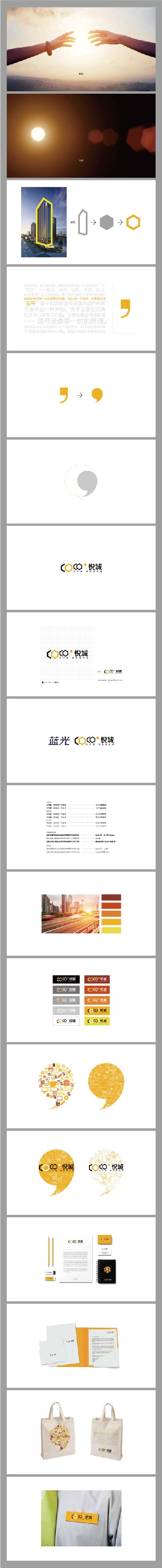 蓝光COCO悦城项目VI设计