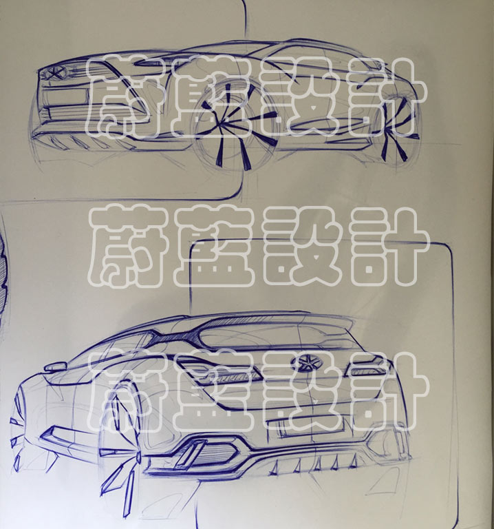 外饰草图