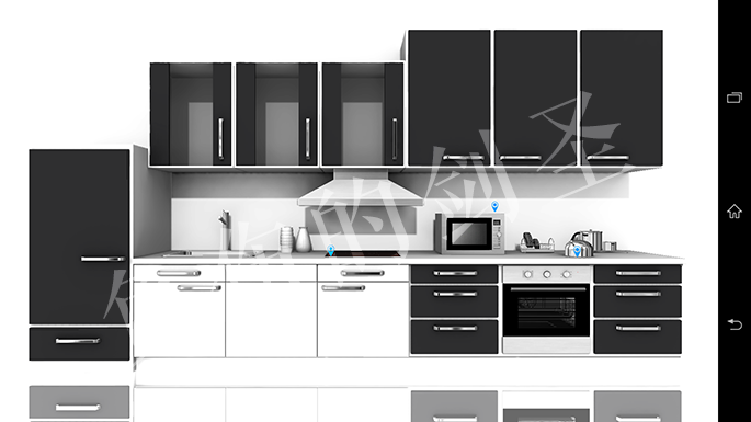 厨房家电类虚拟现实展示