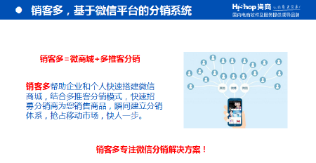 销客多，基于微信平台的分销系统