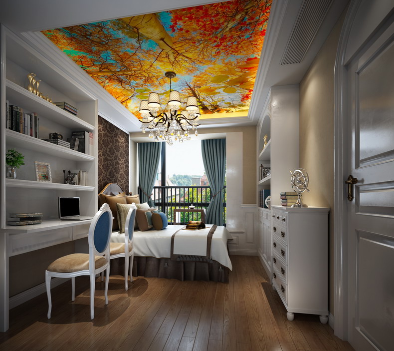 广州145平住宅设计（混搭风格）