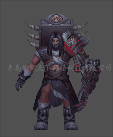 游戏美术3d模型制作