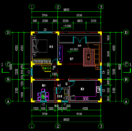 房屋结构施工图设计