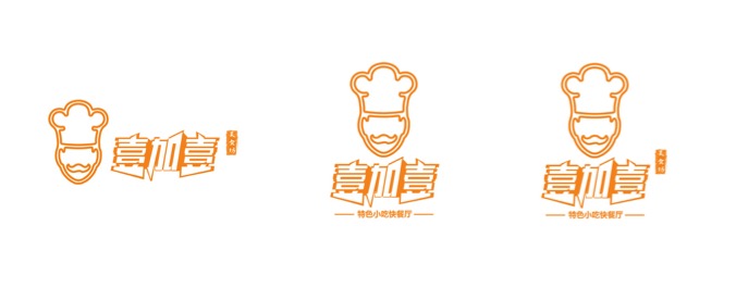 壹加壹美食坊logo