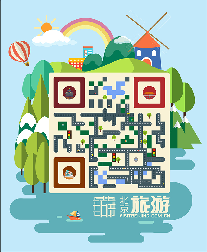 动态艺术二维码设计