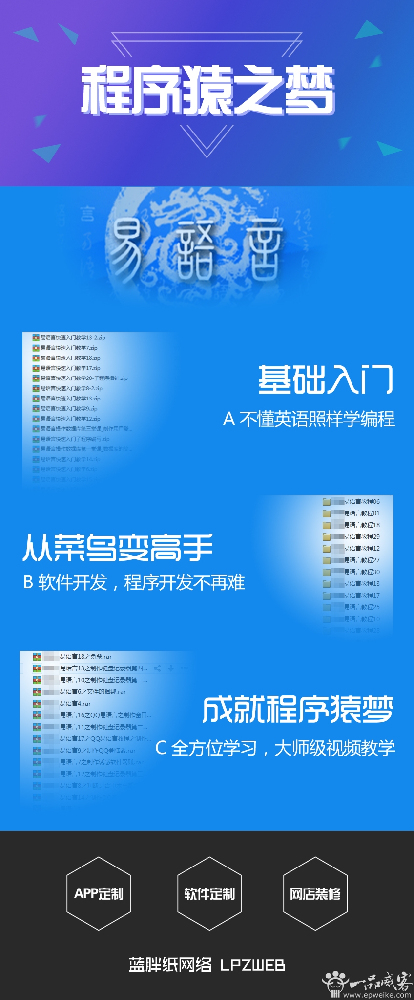 【软件开发】程序开发 汉语编程 易语言基础入