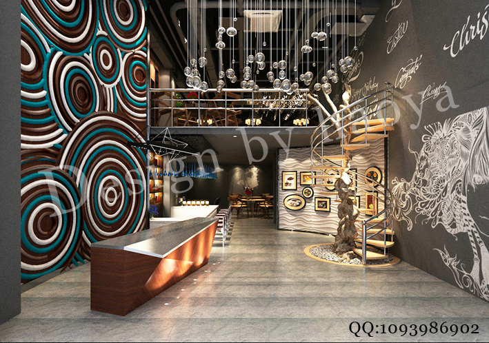 个性工业化咖啡厅