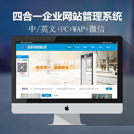 企业网站建设定制 中/英文+PC+WAP+微信