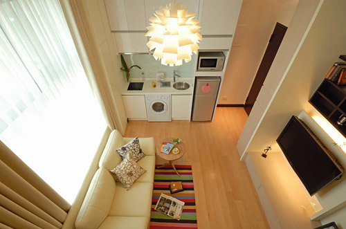 小户型老房创意改造 20平装出小豪宅