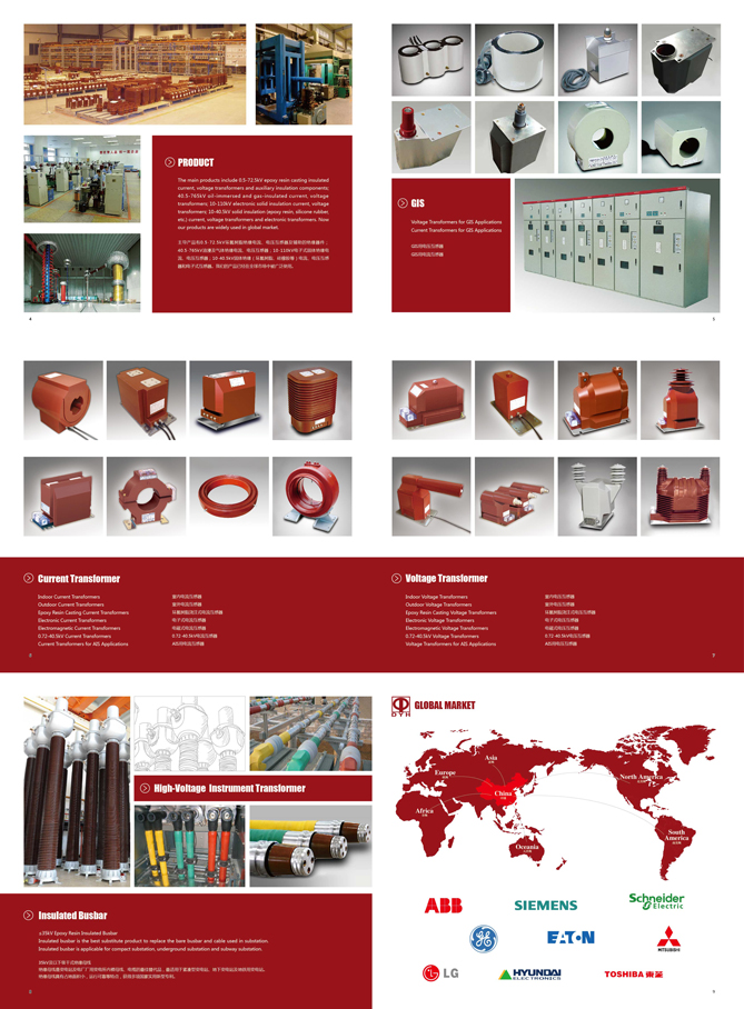大一互电器图册