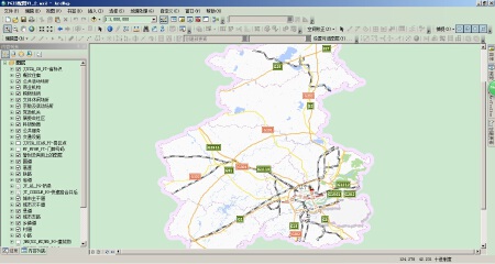GIS电子地图配图