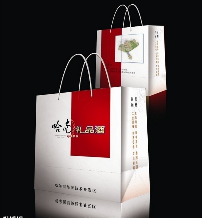 礼品纸袋设计的中国元素体现