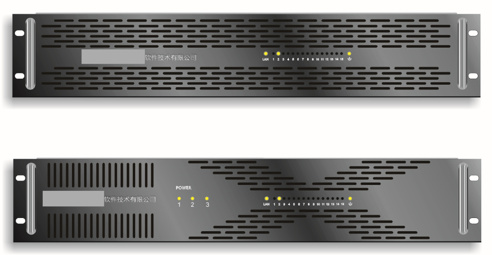 交换机外观结构设计
