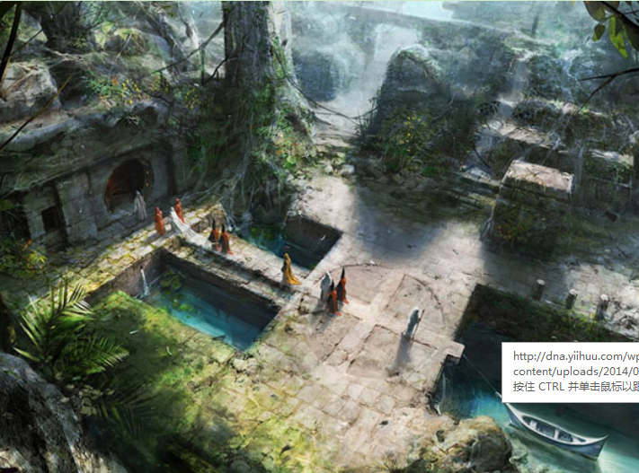 精美的概念场景插画设计欣赏