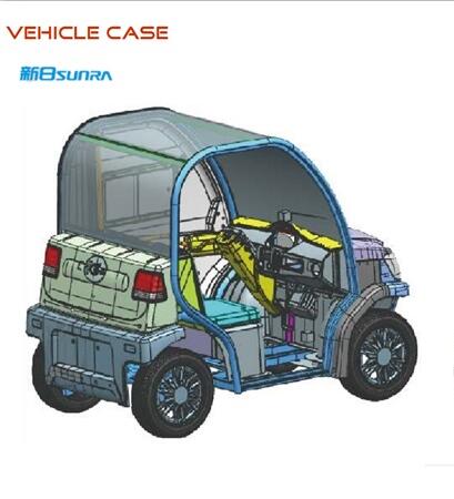 四轮电动车代步车