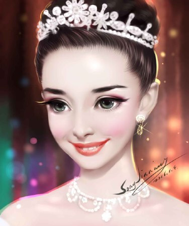 手绘人像设计   手绘人物   肖像设计