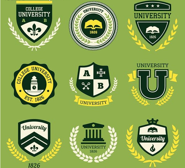 国内学校logo设计分类
