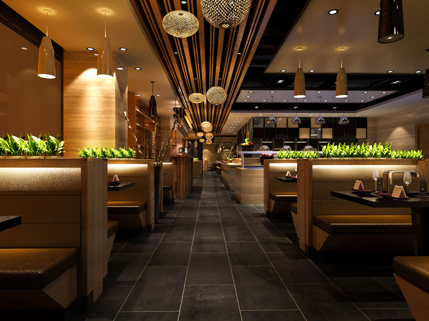 涿州汉丽轩自助烤肉店设计