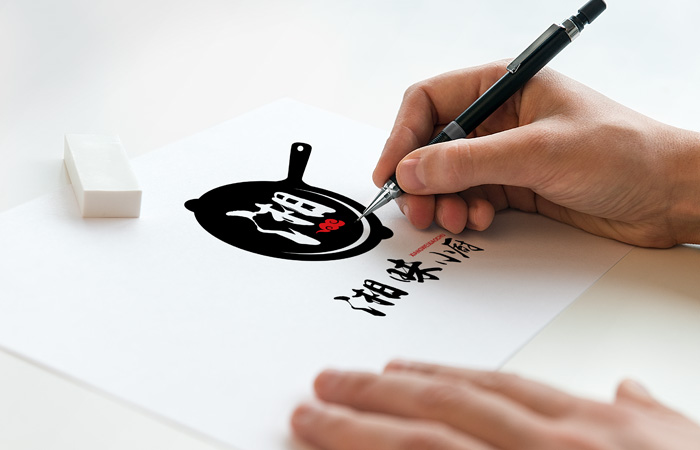 湘味小厨logo和牌匾设计