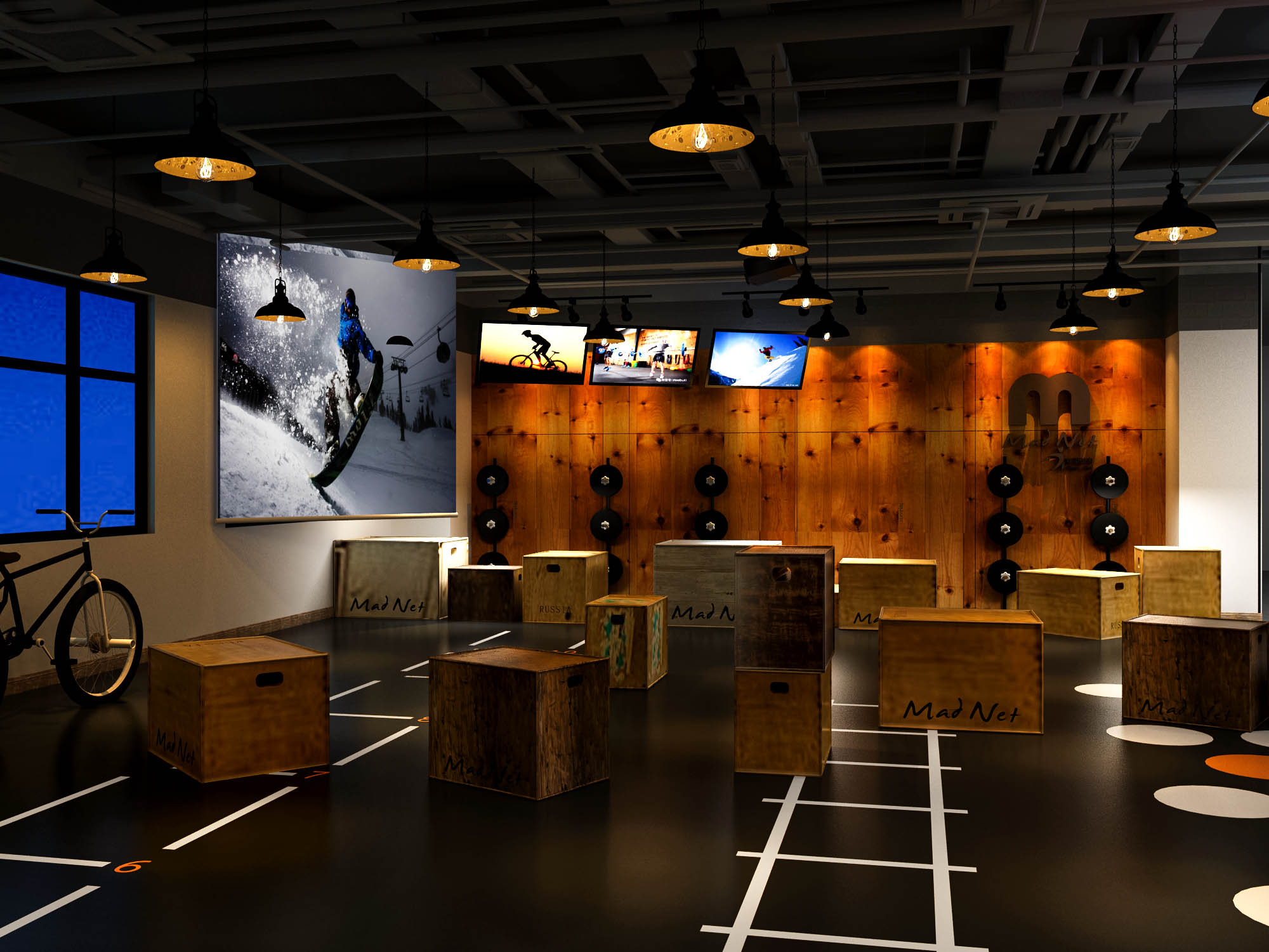 健身工作室设计