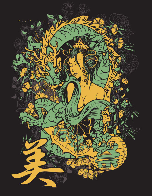T恤设计_T恤图案设计欣赏