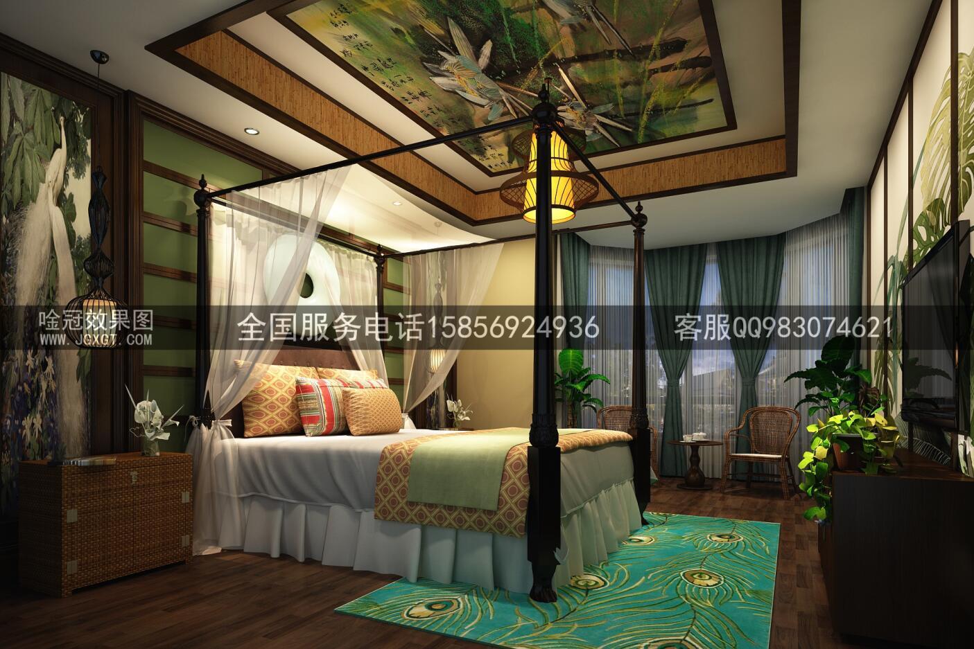 中式风格效果图