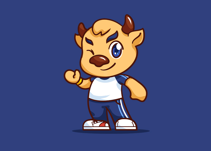 动漫牛 角色设计-卡通形象设计-一品威客网