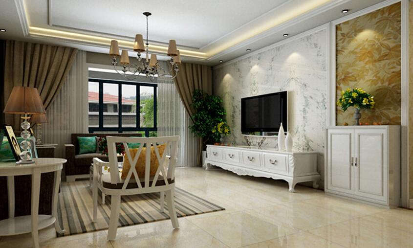 西安【智慧新城小区】装修效果图