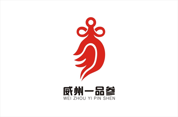 美国花旗参品牌logo创意设计