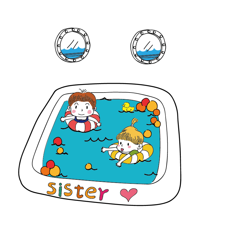 心语墙绘广告插画设计