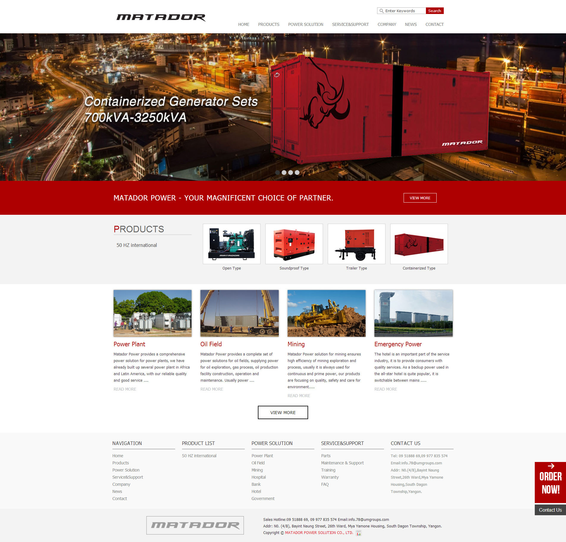 Matador Power Solution Co.,Ltd.