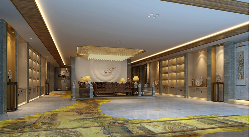 河南大厦珠宝展厅设计