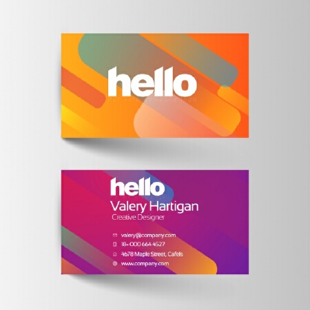 普通名片设计制作500张铜版纸哑膜全国包邮