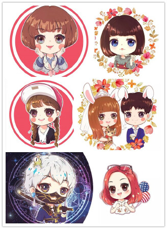 冰晶娃娃头像定制