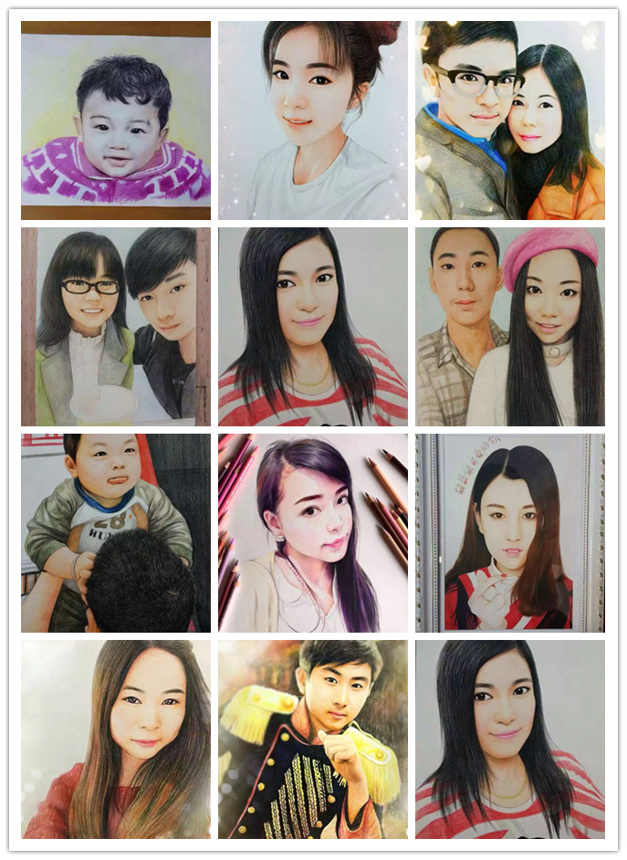 彩铅画像定制