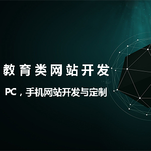 教育类网站开发