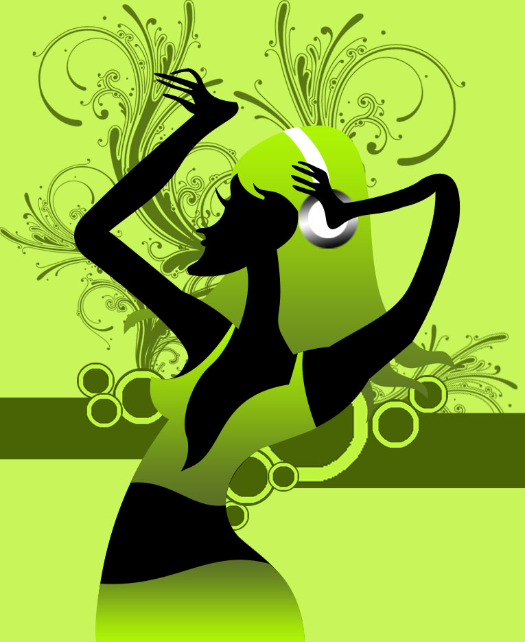 插画——妖娆女人