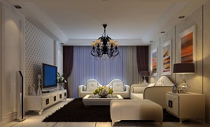 （吉筑装饰）140平简欧风格设计装修
