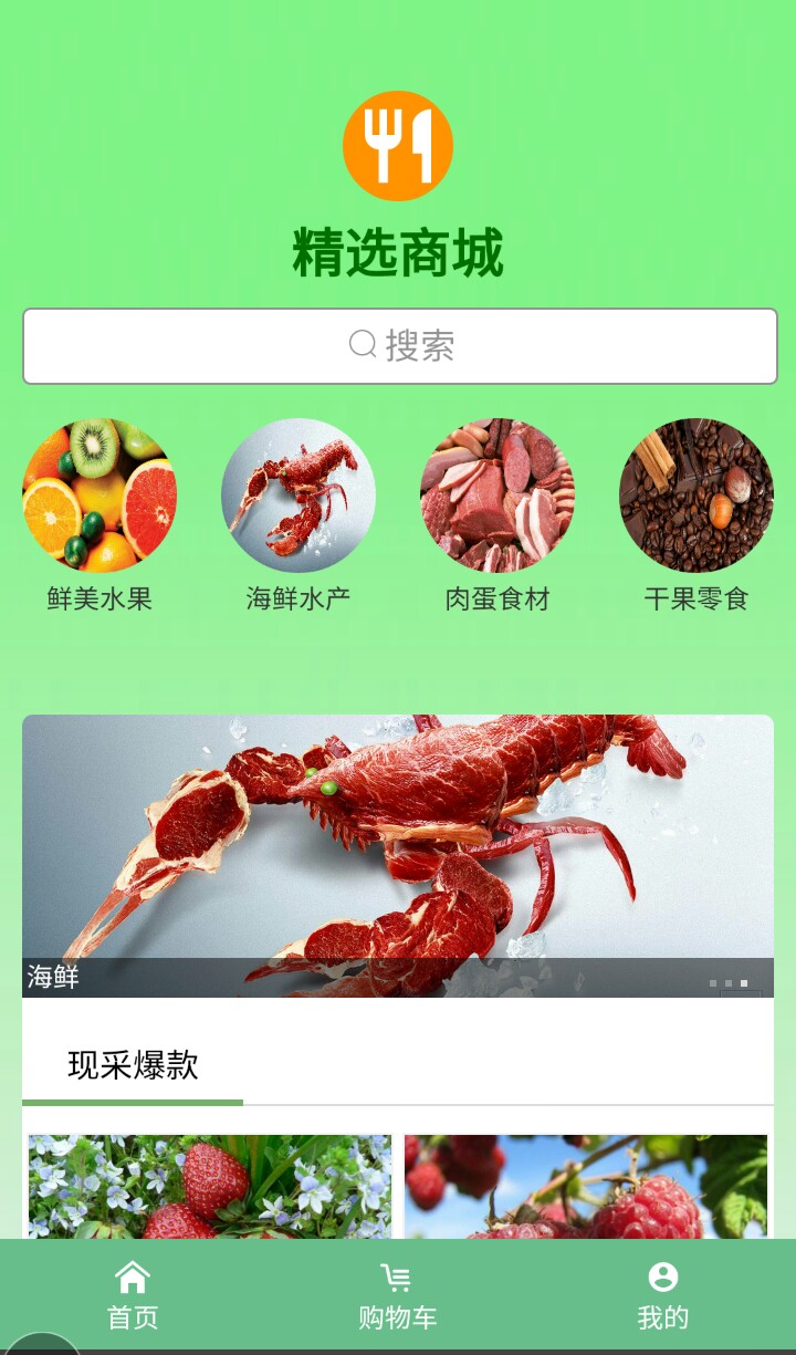 精选商城UI页面设计