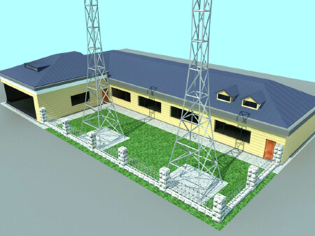 3d效果图。门头设计。办公室设计规划。厂区规划设计。室内装修设计