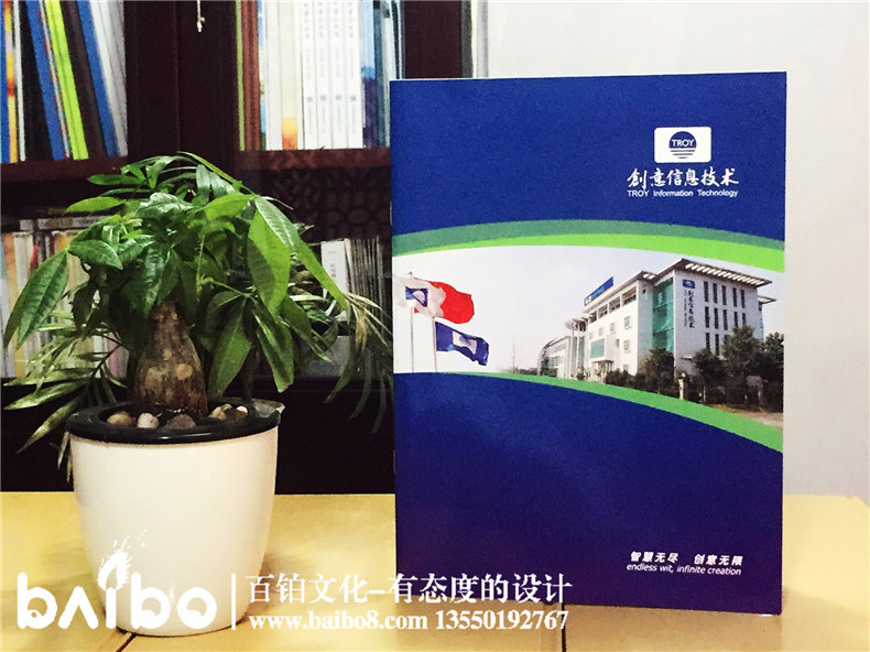 创意信息技术企业宣传画册设计制作|公司画册