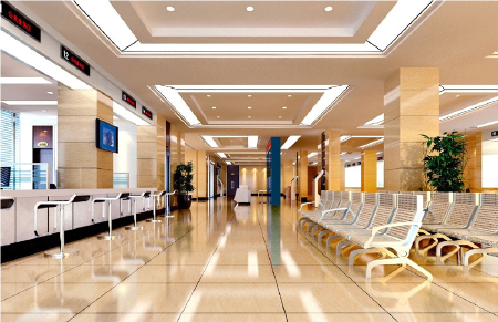 新万嘉办公室设计施工设计总监设计服务大厅办公楼银行保险