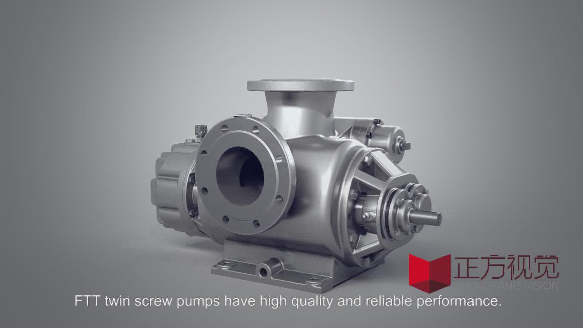 532螺杆泵产品三维动画